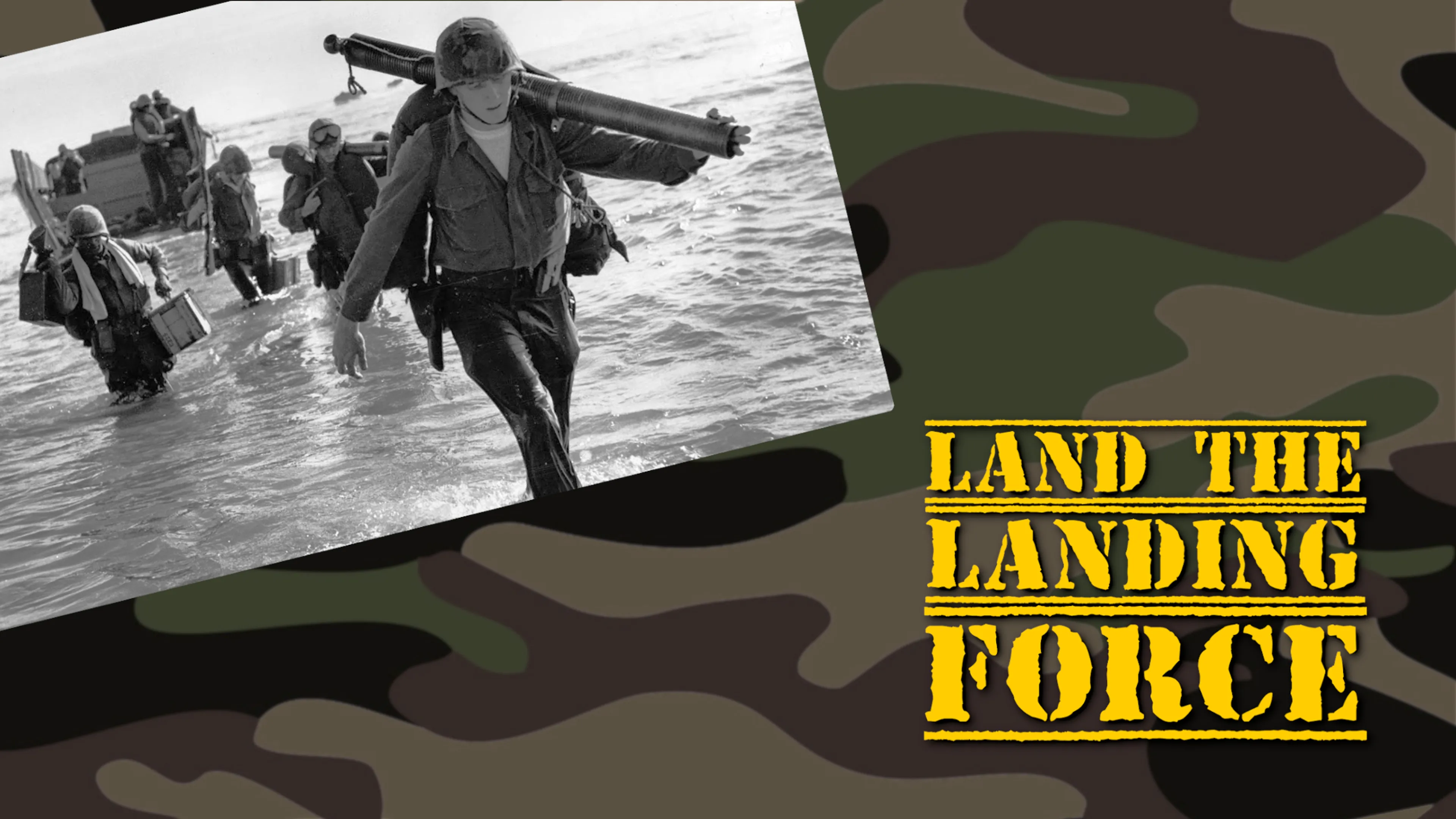 Land the Landing Force poster
